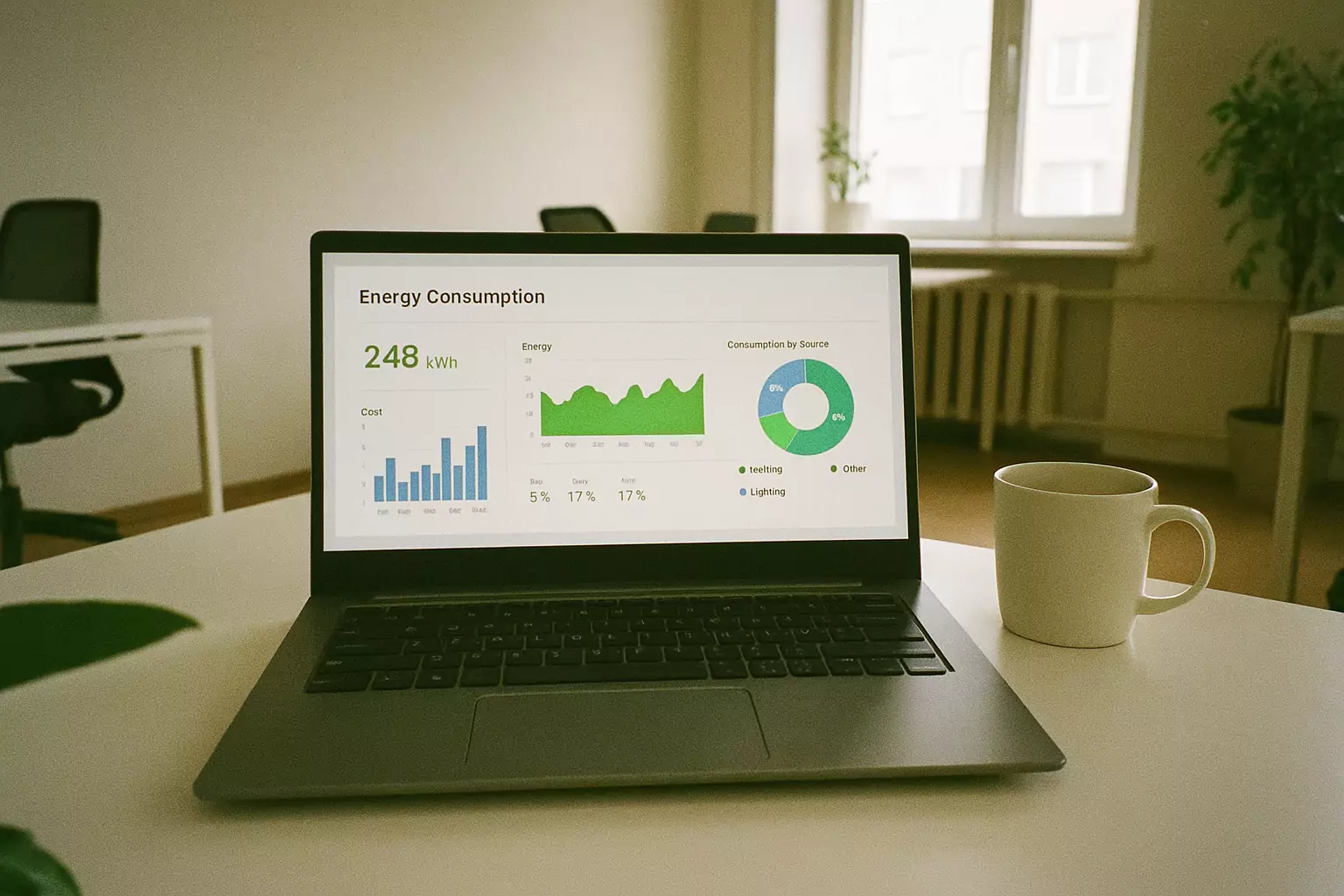 Dashboard monitoringu energetycznego