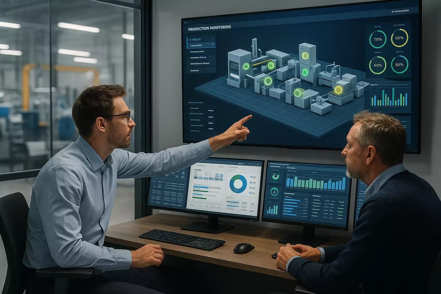 Korzyści z cyfrowego bliźniaka w produkcji przemysłowej