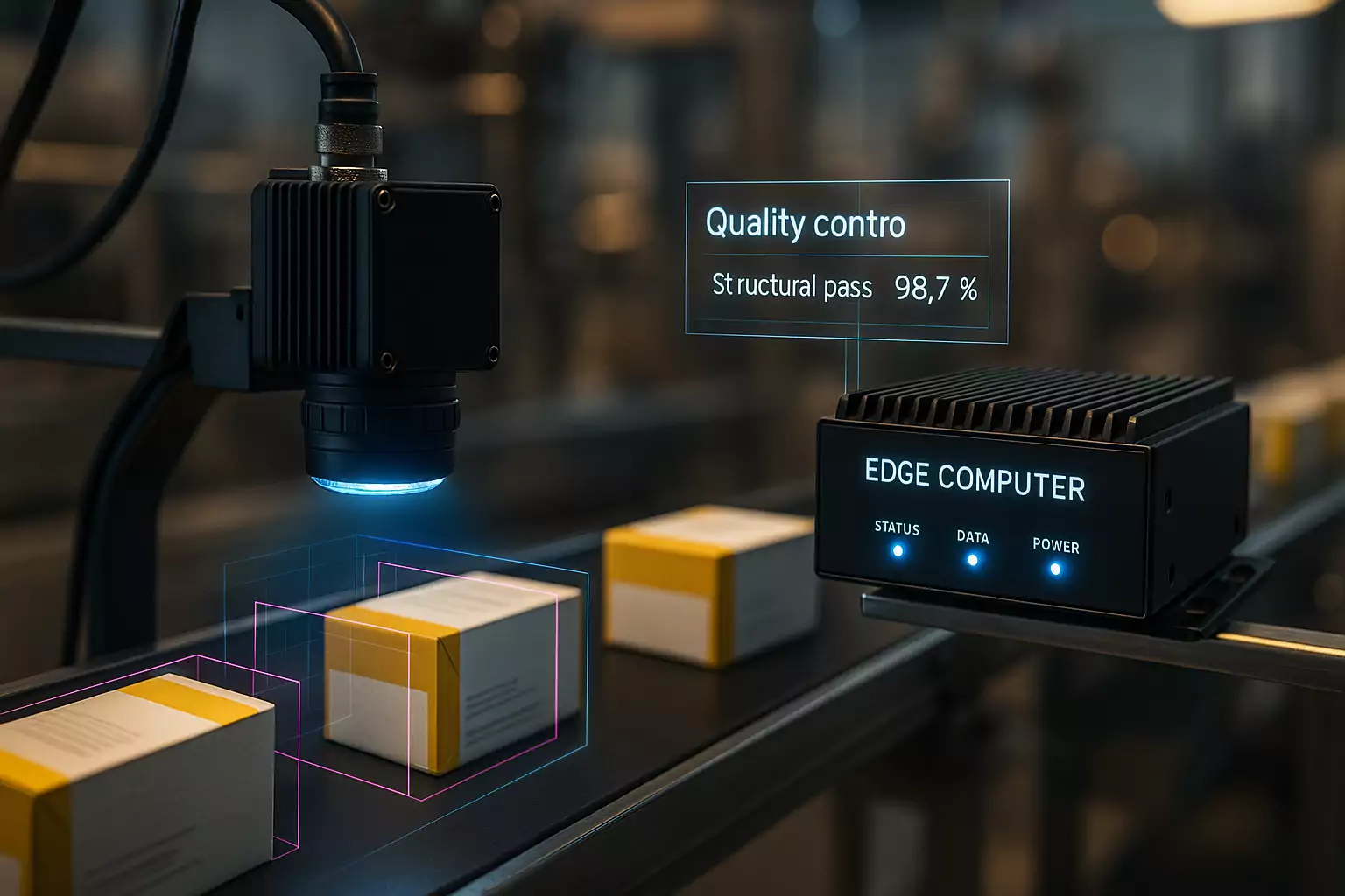 Zastosowania Edge Computing w produkcji przemysłowej