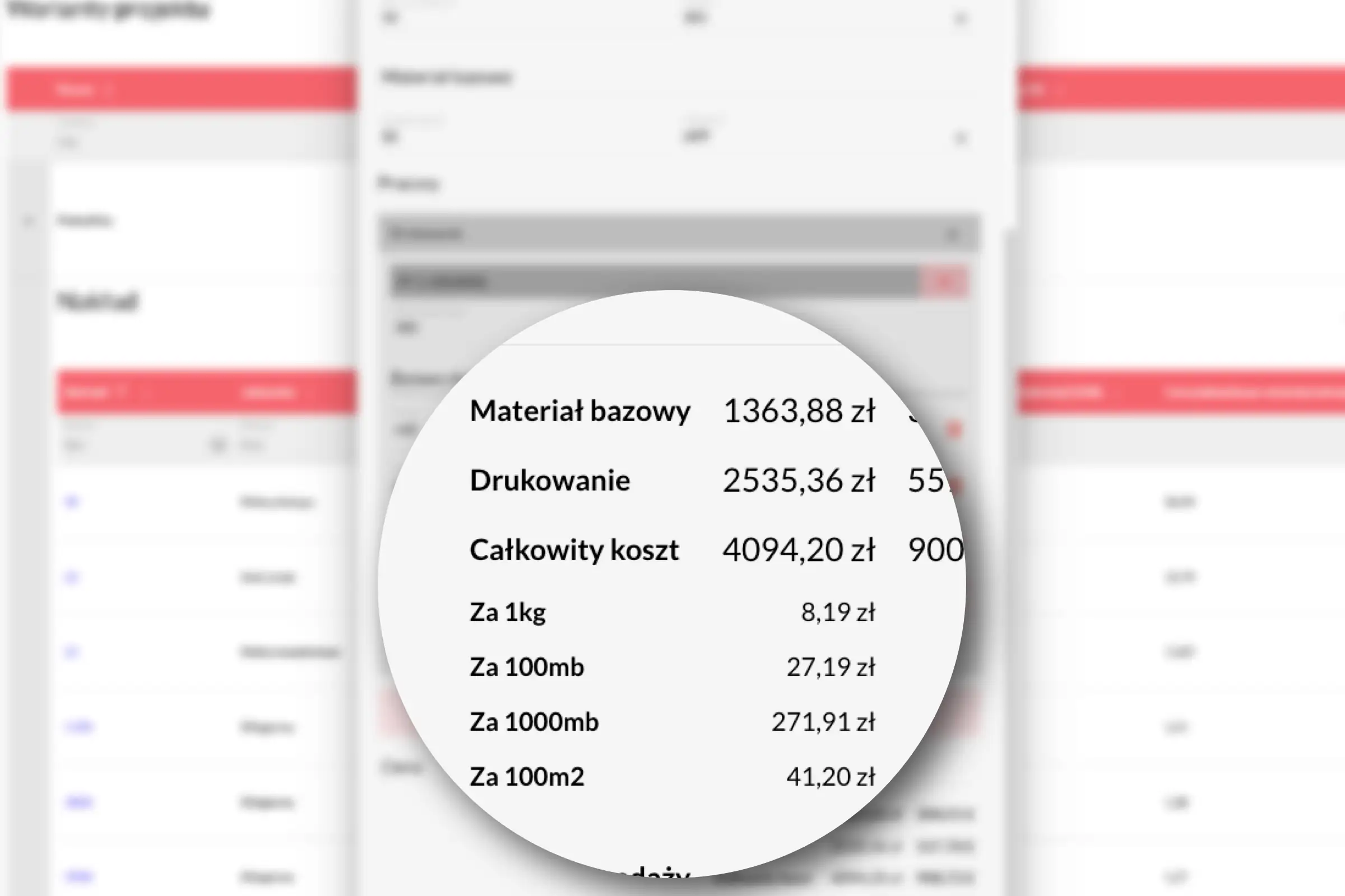 Präzise Produktionsberechnungen