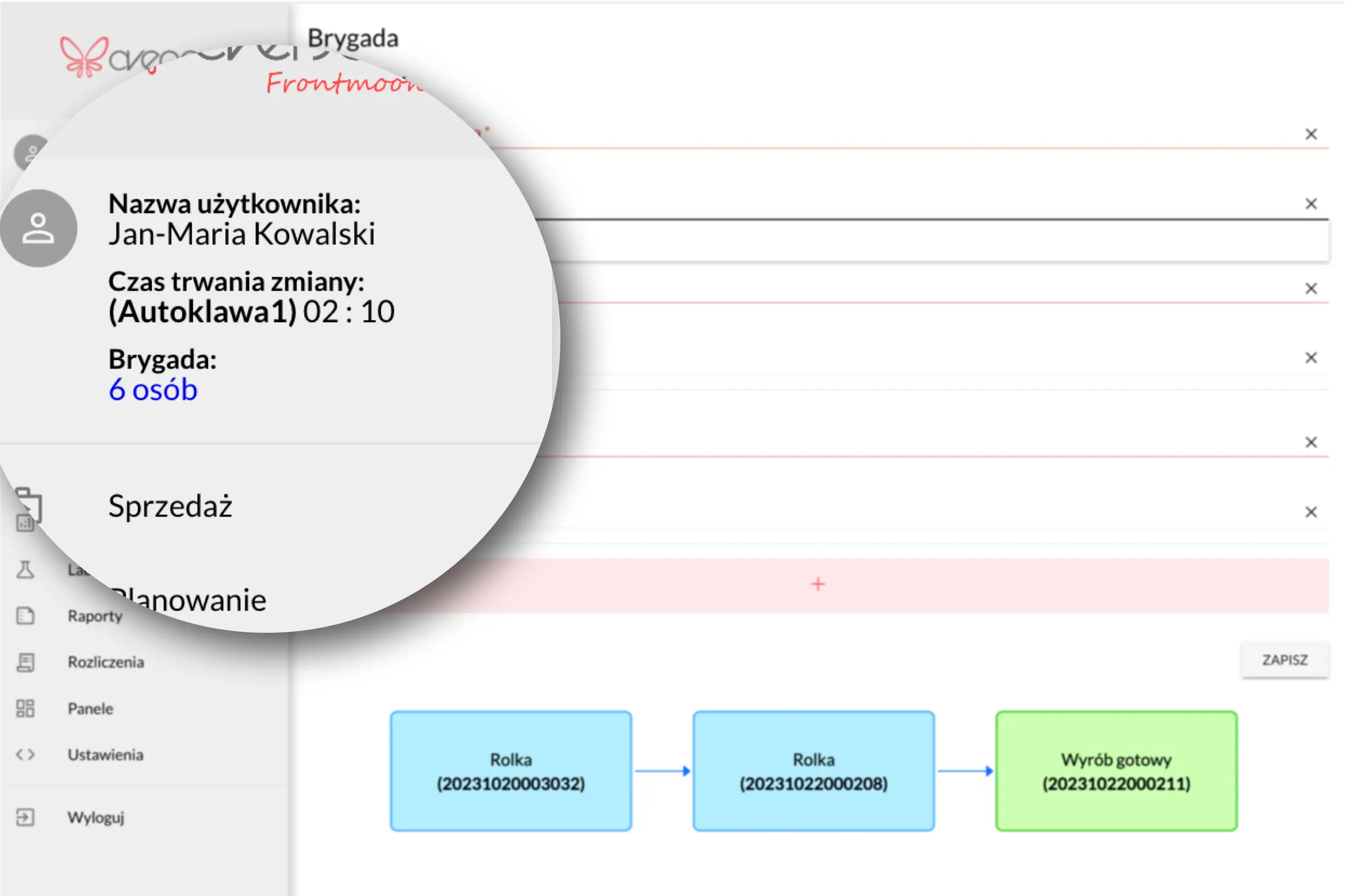 Identification des changements et des opérateurs