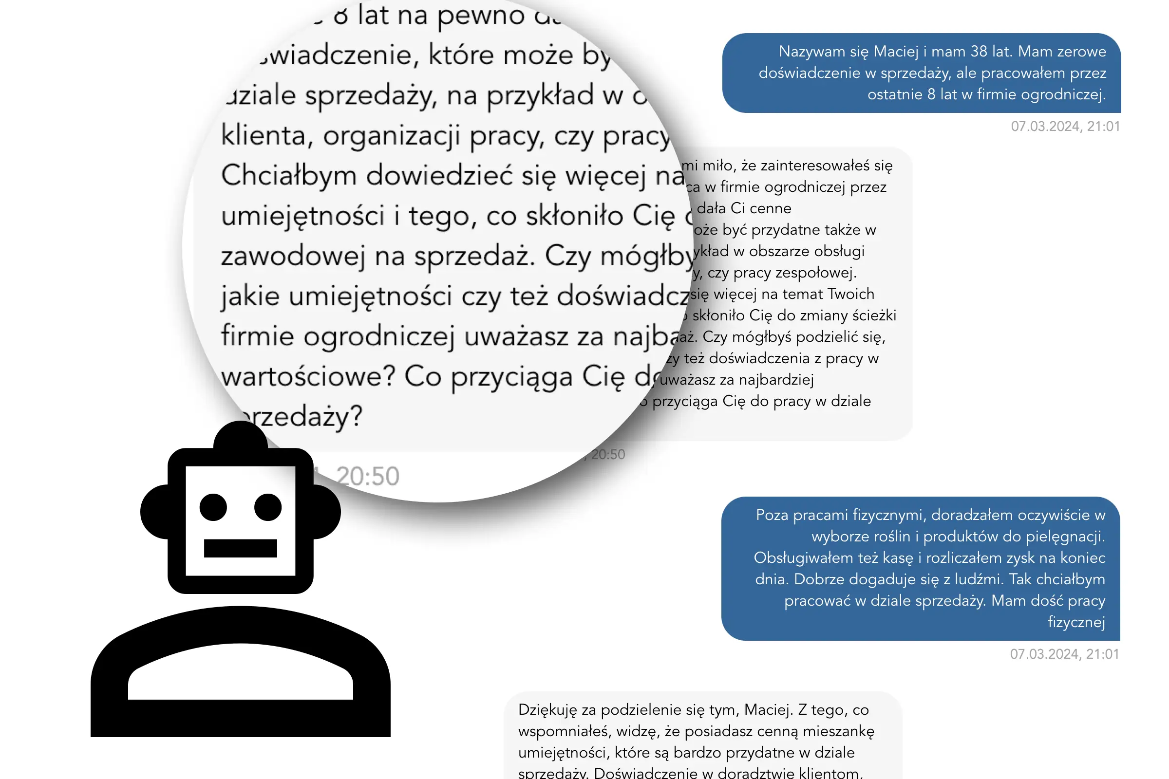 AI chatbot for recruitment